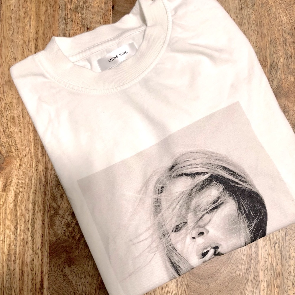 Anine Bing Ida Tee Size XS